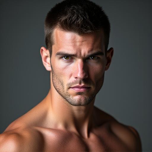 Headshot of Brian Keenan, a focused and athletic man.